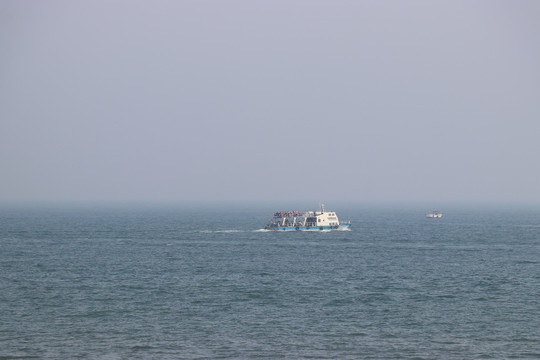 沙滩青岛大海