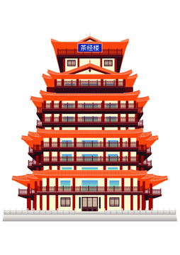 湖北天門市茶經(jīng)樓