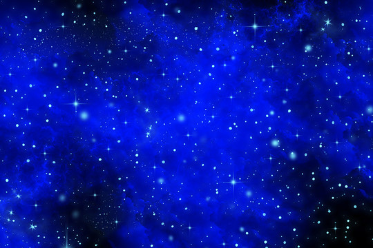 藍(lán)色星空背景