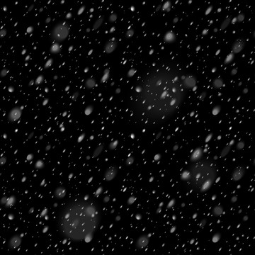 大雪紛飛特效