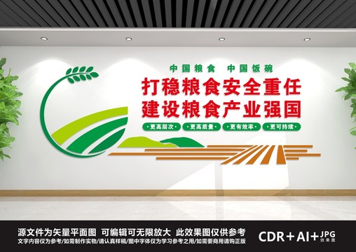 糧食文化墻