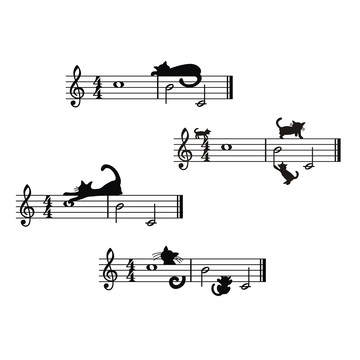 音樂符墻面裝飾畫