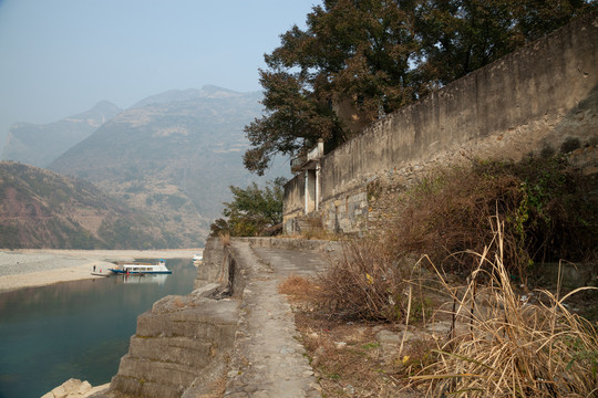 重庆市巫山县龙溪古镇码头