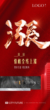地產(chǎn)熱銷紅稿
