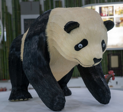大熊猫塑像