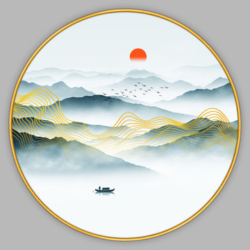 抽象山水畫(huà)