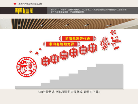 校園樓道文化