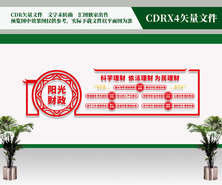財政文化墻