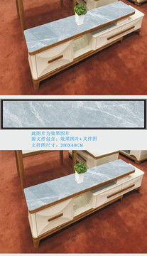 大理石電池柜典雅白