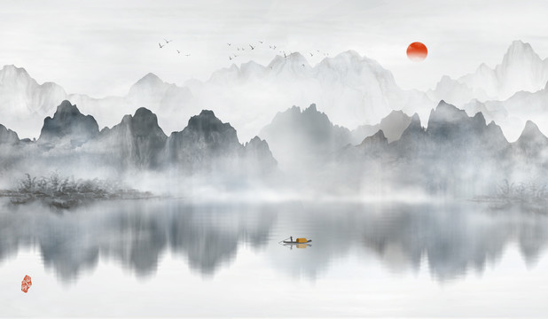 山水畫