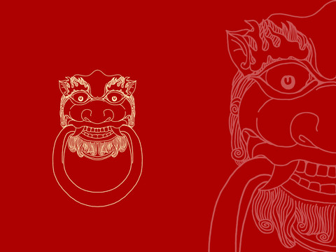 鋪首銜環(huán)叩門路徑