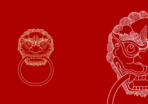 鋪首銜環(huán)叩門