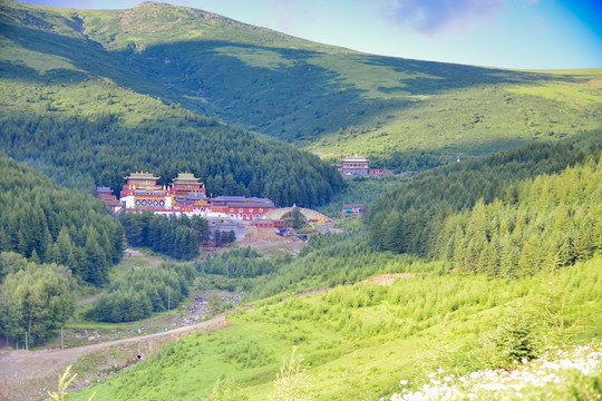 五台山清凉桥吉祥寺