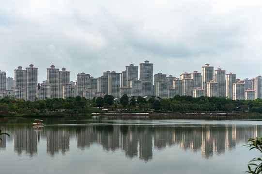 广西南宁五象新区建筑群