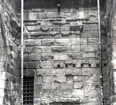 城堡石墙图片