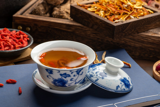 中国传统养生茶