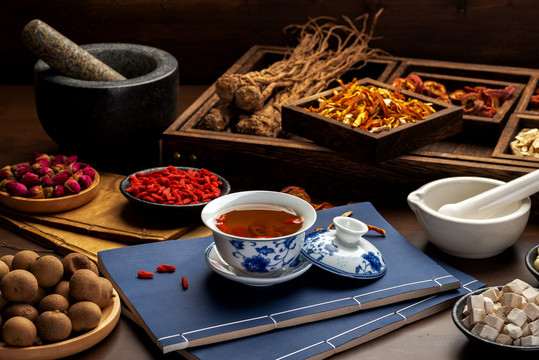 中国传统养生茶