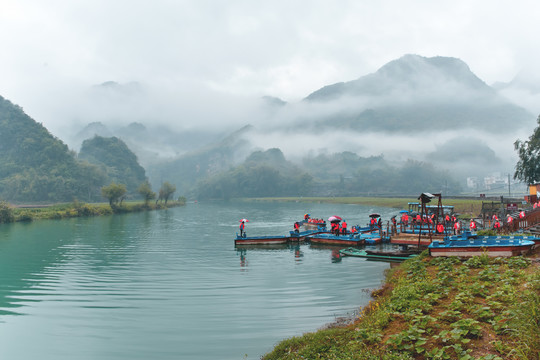 山水画背景