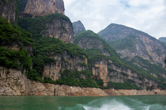 重庆市巫山县小三峡风光