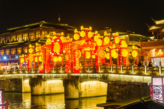 南京夫子庙夜景