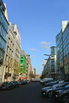 德国柏林街道街景