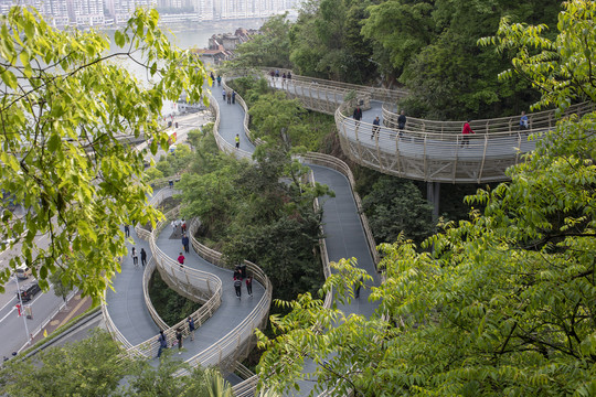 九峰山空中栈道