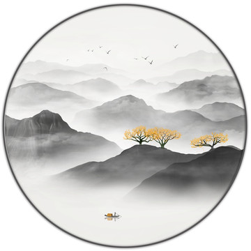 水墨山水