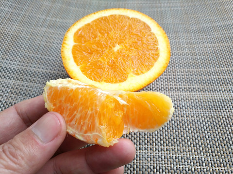 水果甜橙果肉