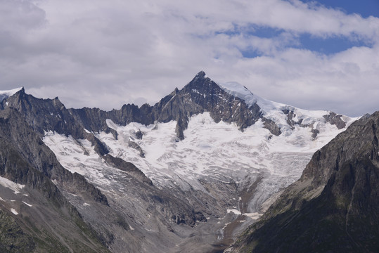 瑞士冰川山脉