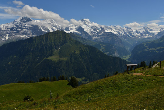 瑞士高山美景