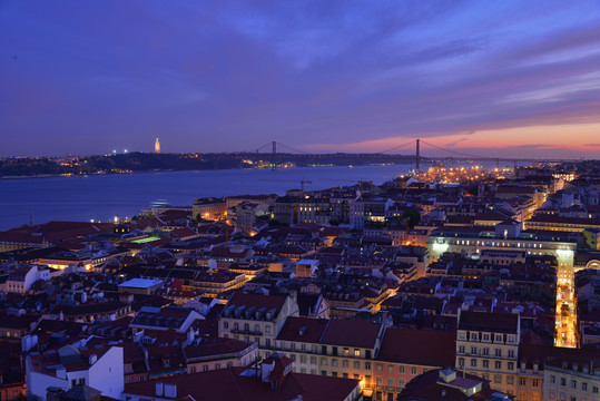 葡萄牙黄昏美景
