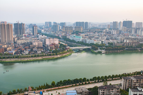 湖南邵阳市城市风光