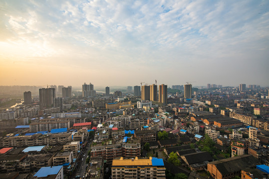 湖南邵阳市城市风光