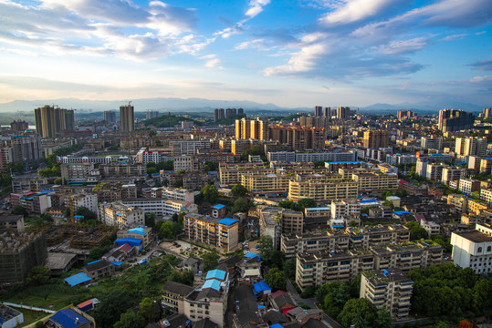 湖南邵阳市城市风光