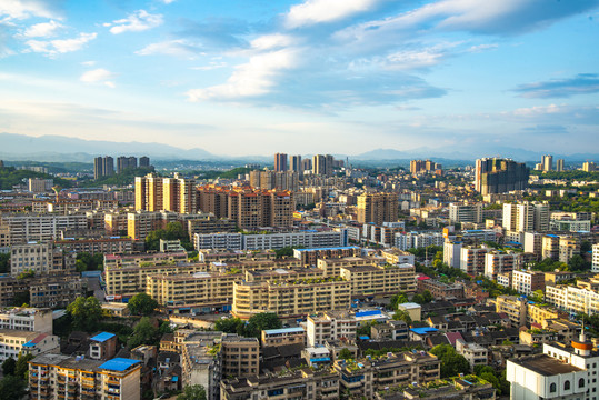 湖南邵阳市城市风光