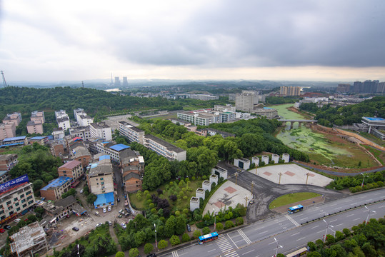 湖南邵阳市城市风光