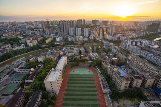 湖南邵阳市城市风光