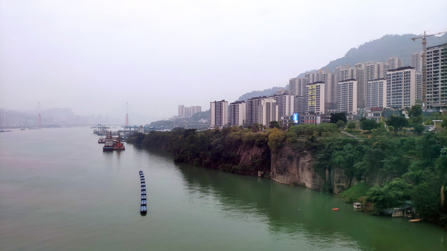 江边风景