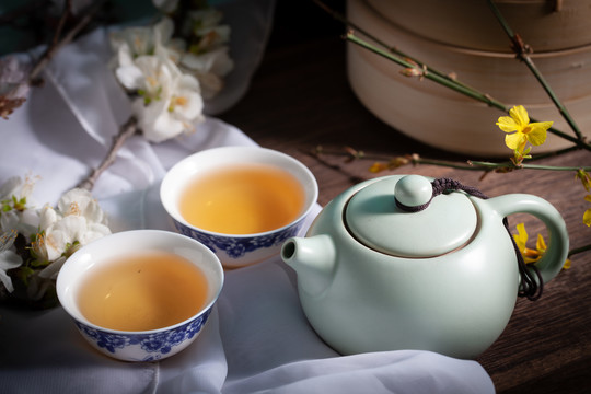 中国传统茶饮品