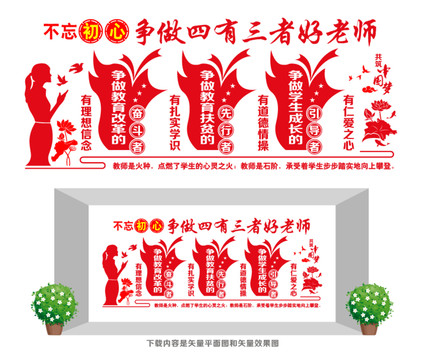 四有三者好教師