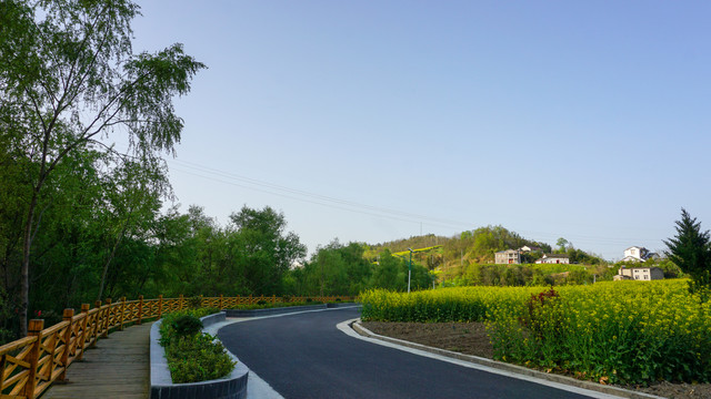 县河阳坡寨游步道