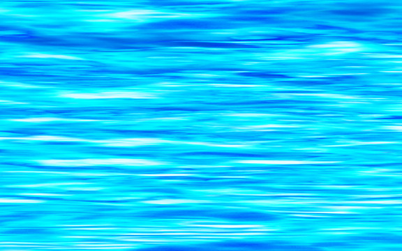 藍色水波