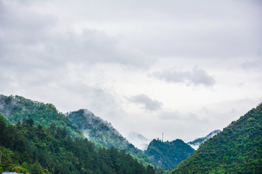 云雾仙境大山