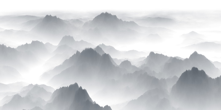 水墨山水畫