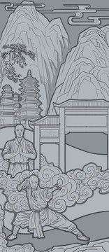 武校浮雕02