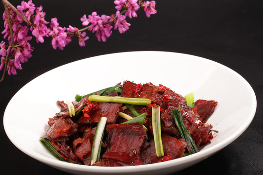 蒜葉炒臘肉