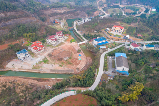 新農(nóng)村建設航拍