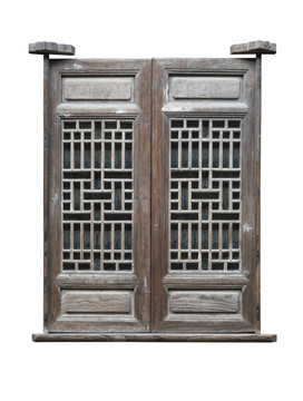中国清代复古门窗