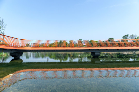 锦城公园景观桥
