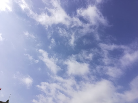 藍天白云
